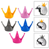 Maxbell Multipurpose Helmet Decoration Durable for Motorcycle Hiking Motocross Yellow
