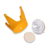 Maxbell Multipurpose Helmet Decoration Durable for Motorcycle Hiking Motocross Yellow