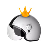 Maxbell Multipurpose Helmet Decoration Durable for Motorcycle Hiking Motocross Yellow