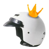 Maxbell Multipurpose Helmet Decoration Durable for Motorcycle Hiking Motocross Yellow