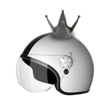 Maxbell Multipurpose Helmet Decoration Durable for Motorcycle Hiking Motocross Gray