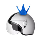 Maxbell Multipurpose Helmet Decoration Durable for Motorcycle Hiking Motocross Blue