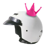 Maxbell Multipurpose Helmet Decoration Durable for Motorcycle Hiking Motocross Rose Red