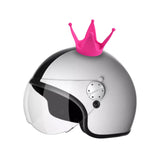 Maxbell Multipurpose Helmet Decoration Durable for Motorcycle Hiking Motocross Rose Red