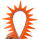 Maxbell Helmet Decoration Bicycle Scooter Helmet Accessory Womens Mens Orange