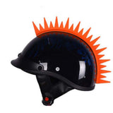 Maxbell Helmet Decoration Bicycle Scooter Helmet Accessory Womens Mens Orange