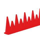 Maxbell Helmet Decoration Bicycle Scooter Helmet Accessory Womens Mens Red