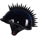 Maxbell Helmet Decoration Bicycle Scooter Helmet Accessory Womens Mens Black