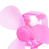 Maxbell Wind Powered Luminous Small Fan Styling for Motocross Ornaments Parts Pink