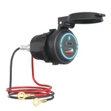 Maxbell USB Charger Socket PD Type C + QC 3.0 Quick Charge for Marine Scooter