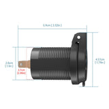 Maxbell Modified USB Charger Socket PD Type C + QC 3.0 for Boats Golf Cart