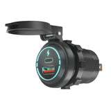 Maxbell Modified USB Charger Socket PD Type C + QC 3.0 for Boats Golf Cart