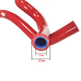 Maxbell Radiator Coolant Hose Pipe Accessory for Honda Crf 300L 2012-2021 Yellow
