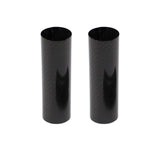 Maxbell 2 Pieces Motorcycle Front Fork Cover Boots Sleeve for Motorbike 17cm