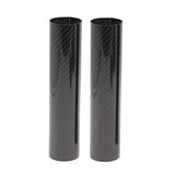 Maxbell 2 Pieces Motorcycle Front Fork Cover Boots Sleeve for Motorbike 25cm
