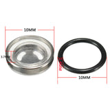 Maxbell Oil Pump Sight Glass Universal Gasket Repair Parts for Motorcycle 10mm