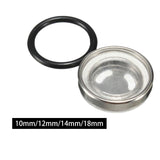 Maxbell Oil Pump Sight Glass Universal Gasket Repair Parts for Motorcycle 10mm