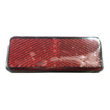 Maxbell Motorcycle Rear Reflector Rectangle Reflective for Bicycle Motorbike