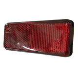 Maxbell Motorcycle Rear Reflector Rectangle Reflective for Bicycle Motorbike