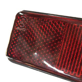 Maxbell Motorcycle Rear Reflector Rectangle Reflective for Bicycle Motorbike