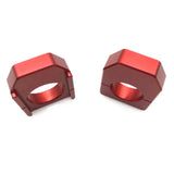 Maxbell 2Pcs Rear Axle Chain Adjuster Blocks for Honda CR125R Crf250R Crf450L