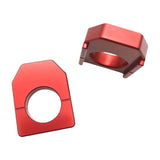 Maxbell 2Pcs Rear Axle Chain Adjuster Blocks for Honda CR125R Crf250R Crf450L