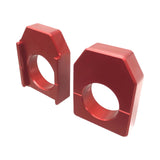 Maxbell 2Pcs Rear Axle Chain Adjuster Blocks for Honda CR125R Crf250R Crf450L