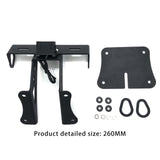 Maxbell Rear License Plate Mount Holder Bracket with Lamp for Yamaha R25 R3