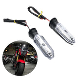 Maxbell 2Pcs Motorcycle Turn Signal Indicator for Honda CB 125R CBR 650R Repair Clear