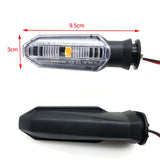 Maxbell 2Pcs Motorcycle Turn Signal Indicator for Honda CB 125R CBR 650R Repair Clear