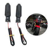 Maxbell 2Pcs Motorcycle Turn Signal Indicator for Honda CB 125R CBR 650R Repair Black