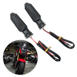 Maxbell 2Pcs Motorcycle Turn Signal Indicator for Honda CB 125R CBR 650R Repair Black
