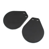 Maxbell Motorcycle Throttle Body Covers Kit for Honda CB350 After 2021 Durable Black and White
