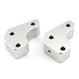 Maxbell Motorcycle Handlebar Risers Kit for GTR1400 2008-2022 Increased 25mm Argent
