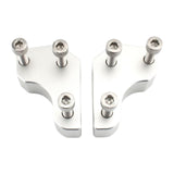 Maxbell Motorcycle Handlebar Risers Kit for GTR1400 2008-2022 Increased 25mm Argent