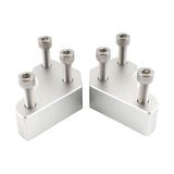Maxbell Motorcycle Handlebar Risers Kit for GTR1400 2008-2022 Increased 25mm Argent