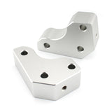 Maxbell Motorcycle Handlebar Risers Kit for GTR1400 2008-2022 Increased 25mm Argent