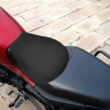 Maxbell Motorcycle Seat Cover Shock Absorbing Dustproof Easy Installation Mesh Cloth