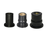 Maxbell Durable Rubber Well Nuts Cowls Fastener Metric Universal Replace 10x M4