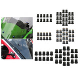 Maxbell Durable Rubber Well Nuts Cowls Fastener Metric Universal Replace 10x M4