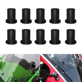 Maxbell Durable Rubber Well Nuts Cowls Fastener Metric Universal Replace 10x M4