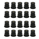 Maxbell Durable Rubber Well Nuts Cowls Fastener Metric Universal Replace 20x M6