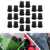 Maxbell Durable Rubber Well Nuts Cowls Fastener Metric Universal Replace 20x M6