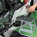 Maxbell Universal Motorcycle Dirt Bike Stand Stool Bracket Motocross Stand Repairing