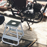 Maxbell Universal Motorcycle Dirt Bike Stand Stool Bracket Motocross Stand Repairing