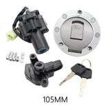 Maxbell Gas Fuel Tank Cap Cover Seat Lock for Yamaha XJR400 1993-2002 Assembly