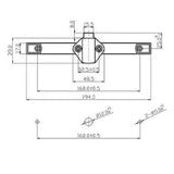 Maxbell Push Button Latch Lock Replacement for Marine boat