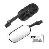 Maxbell Motorcycle Rearview Side Mirror Left & Right Motorcycle Mirror with Wrench