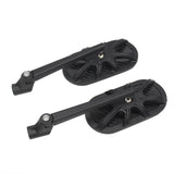 Maxbell Motorcycle Rearview Side Mirror Left & Right Motorcycle Mirror with Wrench