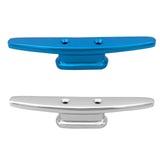 Maxbell Dock Cleat Easy Installation 6" Direct Replaces Durable Accessories 2 Hole Argent